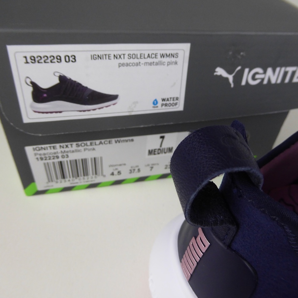 Puma Ignite Nxt Solelace Waterproof Golf Shoes NIB - Picture 6 of 7